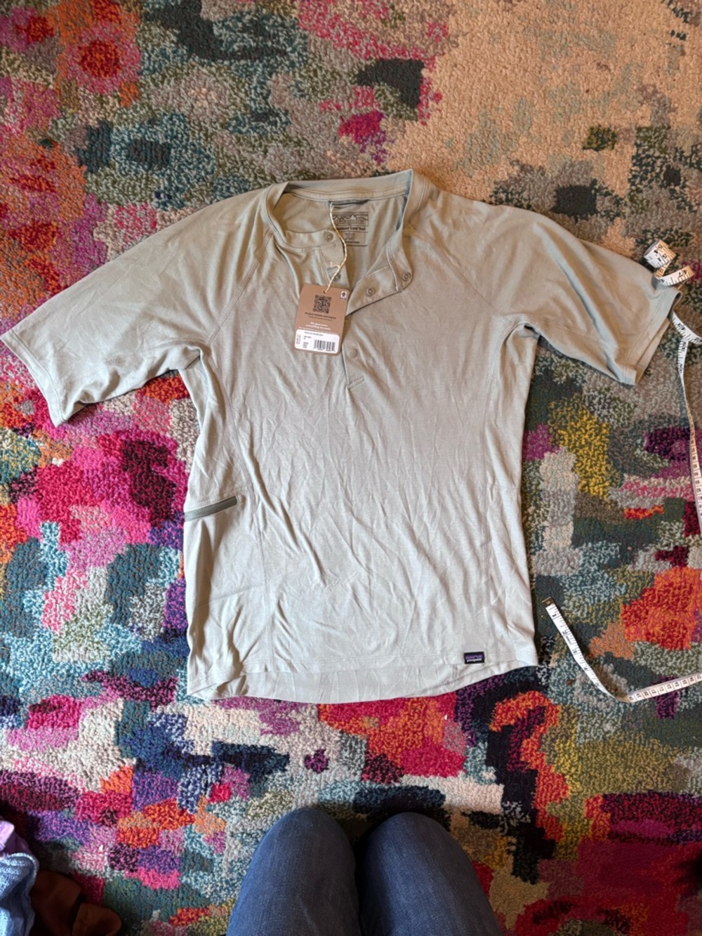 Patagonia women’s capilene bike Henley Shirt
